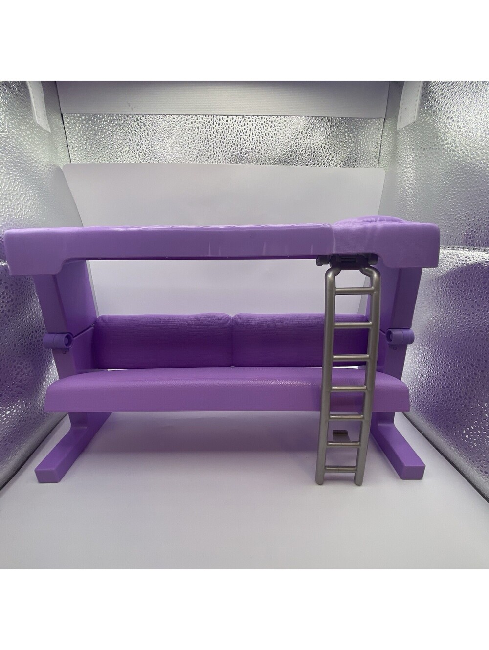 Mattel Barbie Dream House Purple Convertible Sofa Couch to Bunk Bed w Ladder